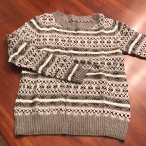 J Crew Factory Fair Isle Sweater